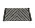 Chevron Crystal Hotfix Pouch, back view
